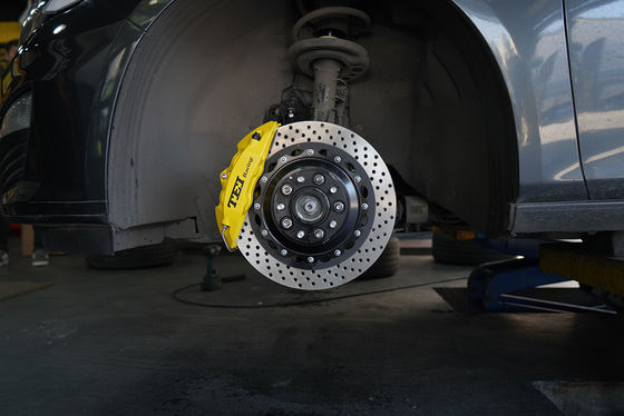 BBK per il calibro forgiato pistone di Malibu XL 4 con la ruota a 18 pollici TEI Racing Big Brake Kit del rotore di 345*28mm