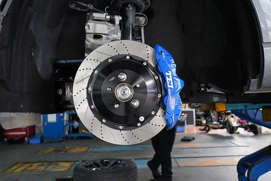 Grande rotore del disco del calibro forgiato 405x34mm del corredo 6 del freno vaso per l'ESPLORATORE di FORD 2015-2020 22&quot; ruota