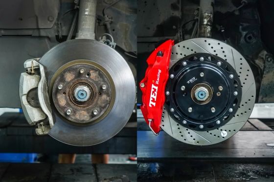 6 rotore del calibro 330x28mm del freno di Front Big Brake Kit Racing del pistone per l'ACCORDO 2015-2021 17/18&quot; CIVICO ruota
