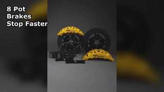 Kit freno a 8 pistoni SR8